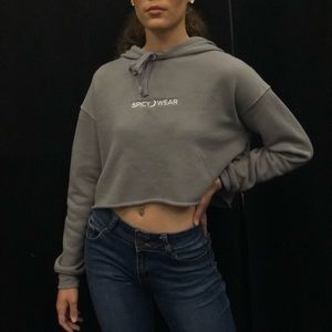 Spicy Wear Cropped Hoodie